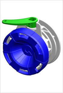使い捨て樹脂製バルブ